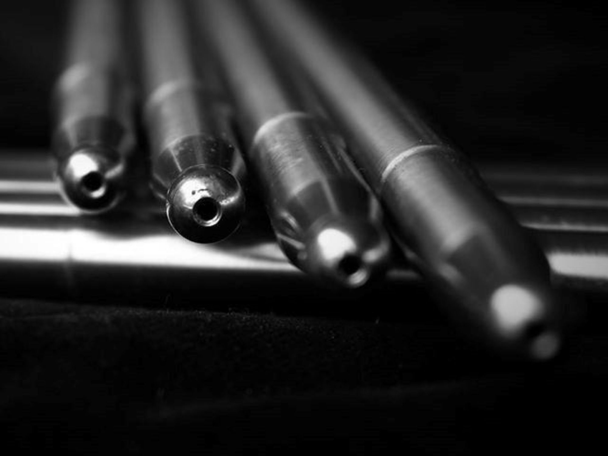 Jet Engineering pushrods close up